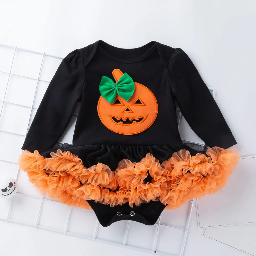 halloween-baby-outfit-girls-long-sleeve-romper-tutu-skirt-costume-lightweight-stretchy-comfortable-pumpkin-design-birthday