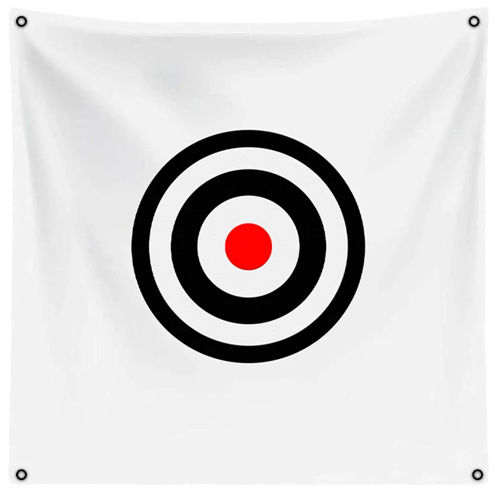 

Golf Target Targeting Practice Canvas Net Hitting Fabric Outdoor Portable Cloth Soft Swing