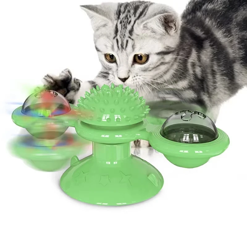 Interactive Windmill Cat Toy 4
