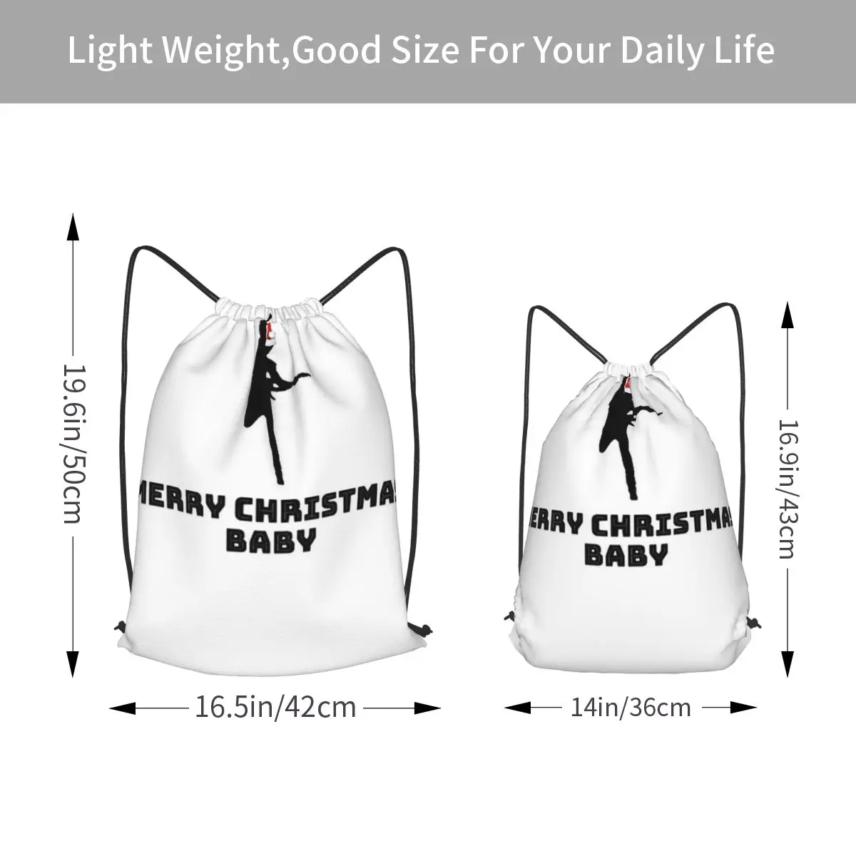 Bruce Springsteen Backpacks Casual Drawstring Bags Sports Bag Book Bags for Man Woman Students