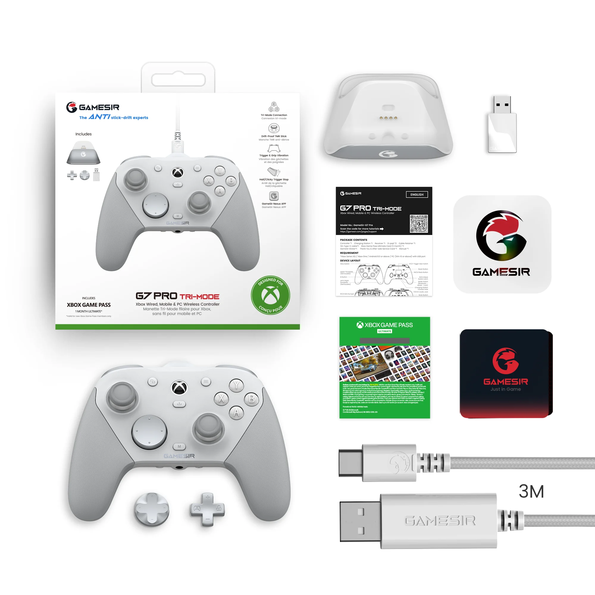 GameSir G7 Pro 有線コントローラー Xbox Series X用 | S、Xbox One