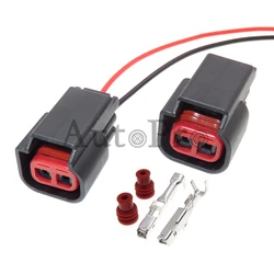 1 Set 2 Hole AC Assembly Auto High Voltage Package Ignition Coil Sealed Cable Car Camshaft Position Sensor Wire Plug For Ford