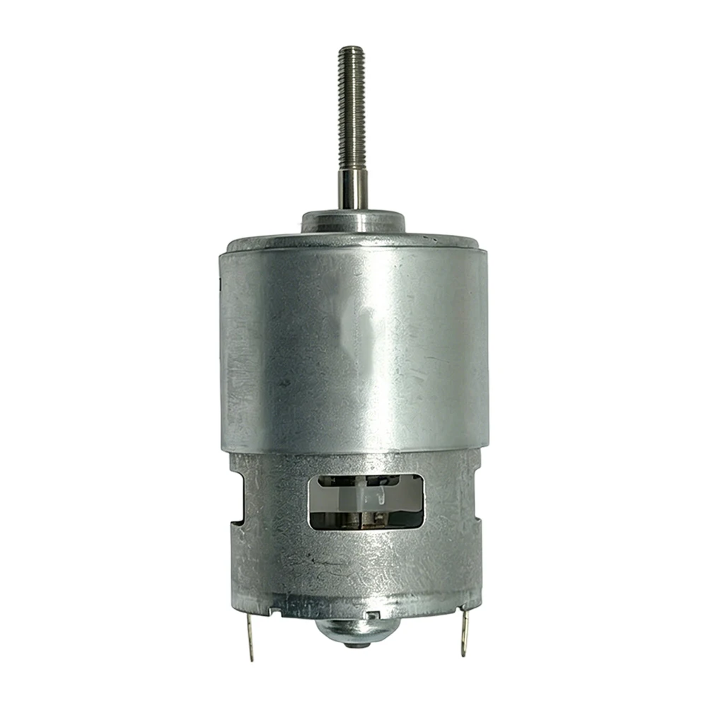 High Torque Motor 21V Brushed Motor For Tough Terrains Double Ball Bearing Metal Construction Efficient Heat Dissipation