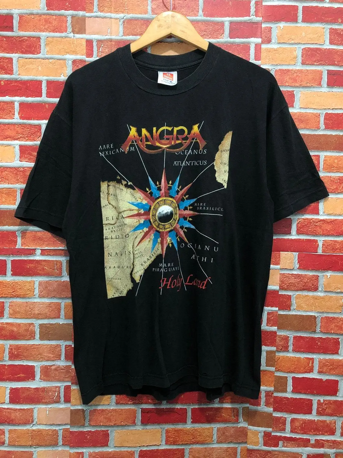 Vintage Angra Holy Land T-Shirt