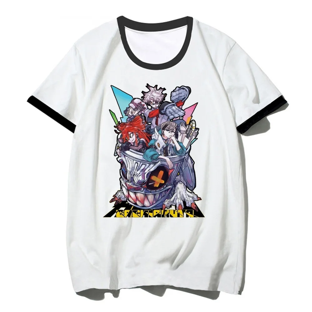 Gachiakuta t-shirt femme japanese 80s cheap kawaii vintage top tees 80s Psychedelic korean fashion gyaru dollette