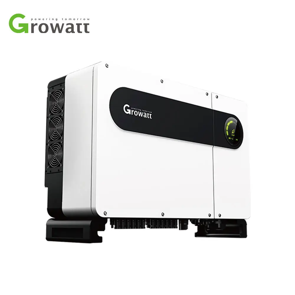 IDEAL-Growatt 3 phases sur réseau solaire, 100kw 110kw 120kw 125kw, fabricant chinois sicilien, offre spéciale