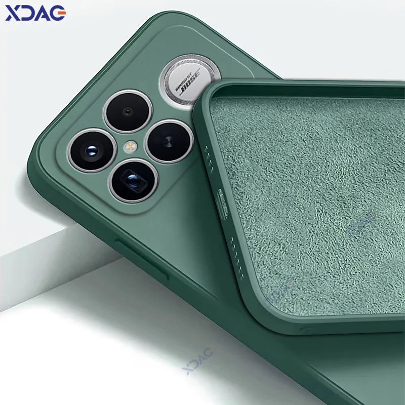 Quadratische Flüssigsilikon-Handyhülle für Poco F8 F9 Pro Ultra PocoF8 PocoF9 F8Pro F9Pro F8Ultra F9Ultra mit Linsenschutz