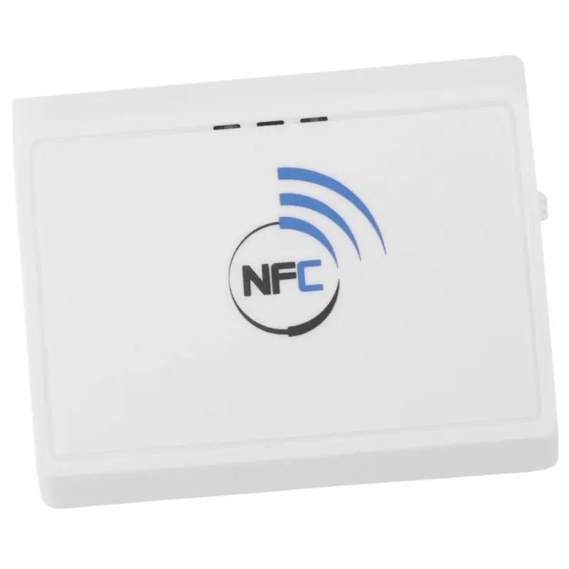

AB53 Беспроводной бесконтактный считыватель NFC 13,56 МГц Bluetooth Android RFID Устройство чтения мобильных карт (ACR1311)