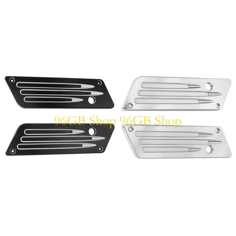

96GB Upgraded Hard Saddlebag Cover Motorcycle Accessories Aluminum Alloy 1 Pair