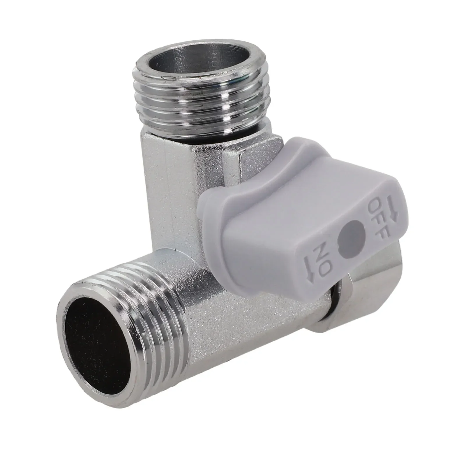 

Zinc Alloy Tee Stop Valve Angle T Adapter For Bidet Handheld Sprayer Toilet Tank For Water Purifier Accessories