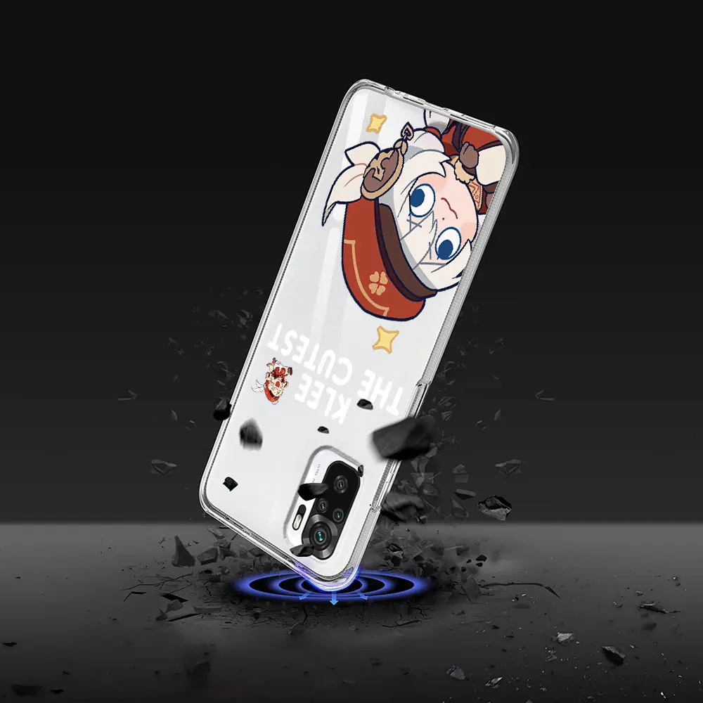 

Genshin Impact Cute Case для Xiaomi Redmi 15 13 9C 9A 9i A5 9 13C 10 Prime Plus A3 10C 12 12C 10X 9T K40s K30s Чехол из ТПУ для телефона