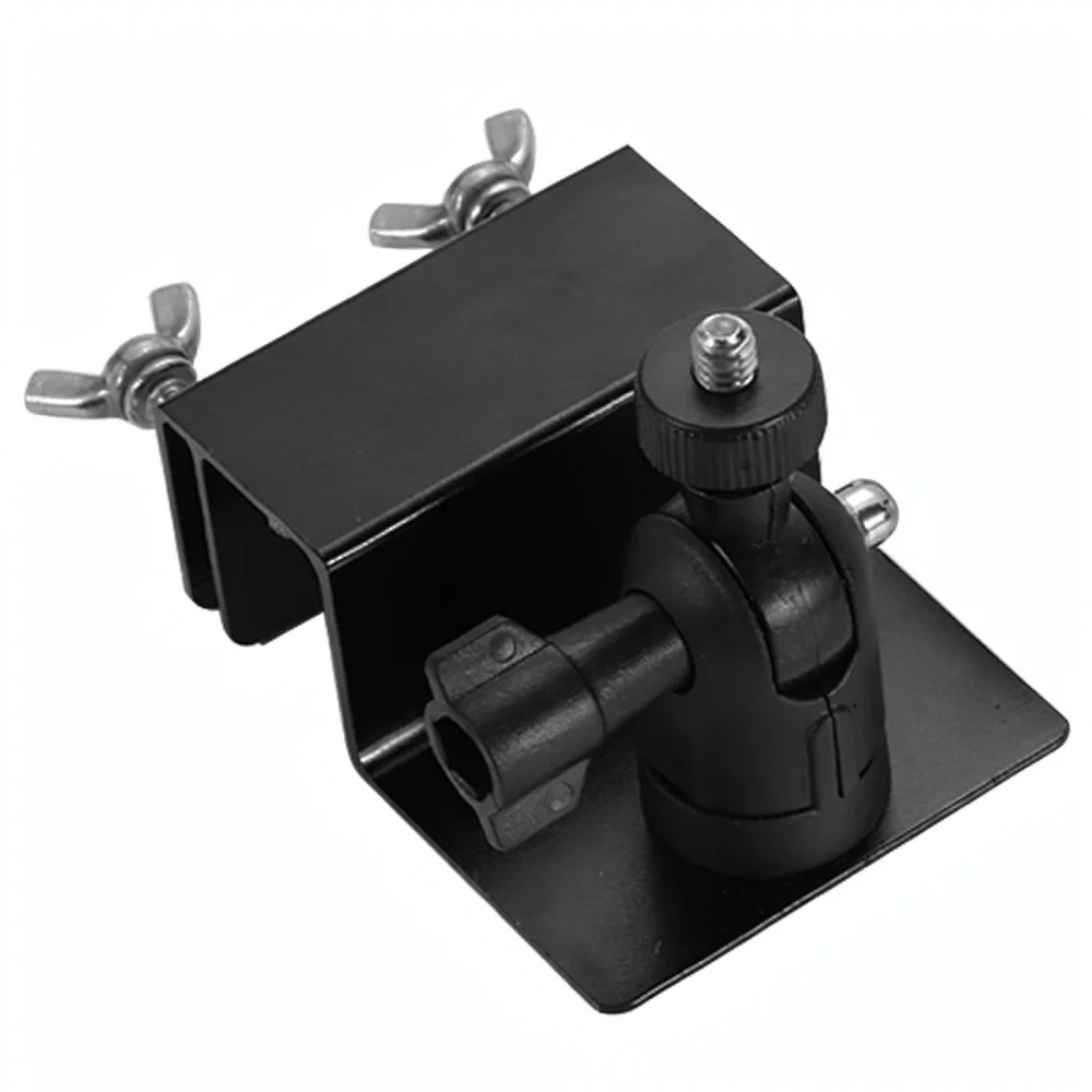 Universal Gutter Mount Bracket For Security Camera Solar Panel Aluminum Alloy Easy Setup Outdoor Surveillance Holder Stand