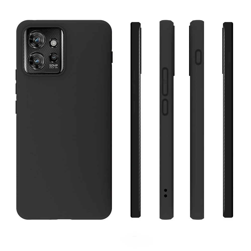 

Case For Motorola ThinkPhone XT2309-2 6.6" Black Silicone TPU Shockproof Cover For Motorola Moto Think Phone Soft Phone Cases