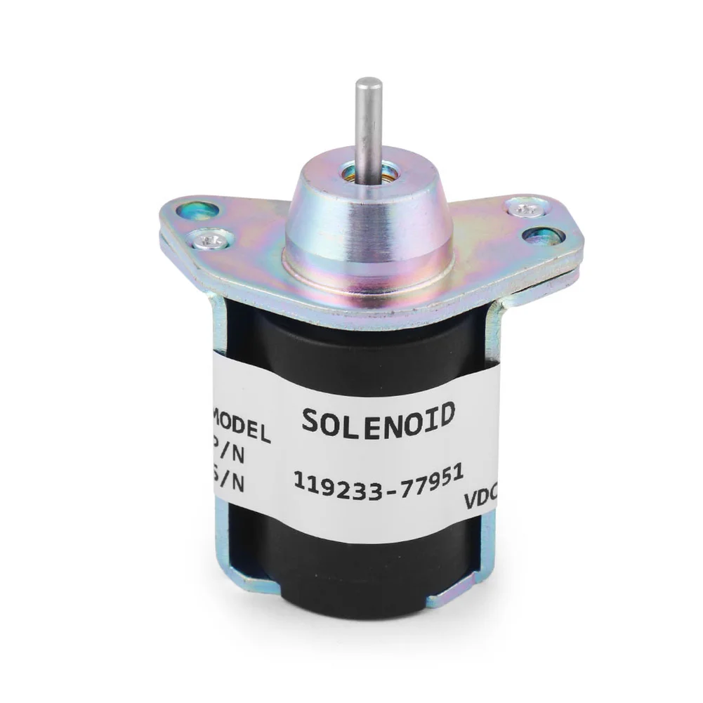Solenoid Valve 3TNE78 Solenoid Valve As Shown In The Figure 12V Fuel Solenoid Valve 12V DC Operation Direct Replacement Part