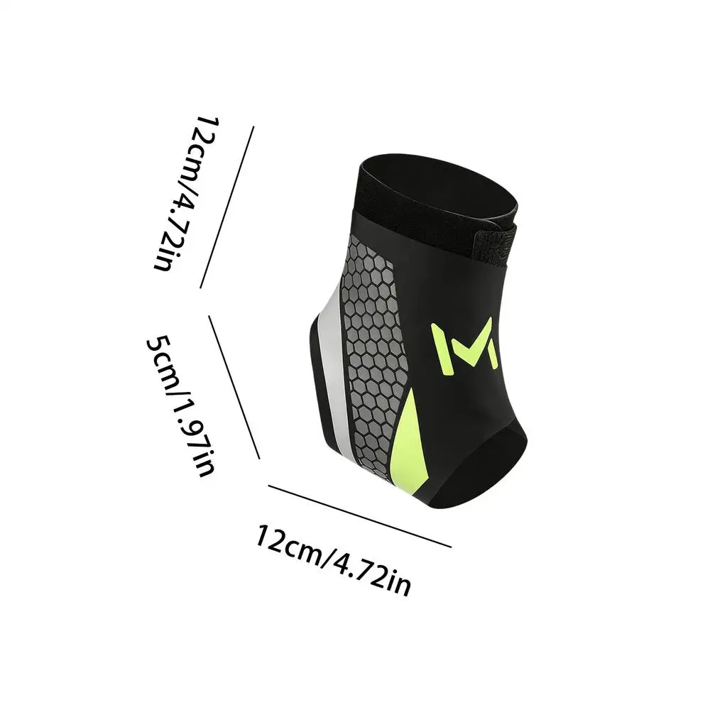 Enkelband Ademende sportband Voetbrace Enkelsteunband voor oefening Fitness Wandelen Hardlopen Wandelen Fietsen Schaatsen