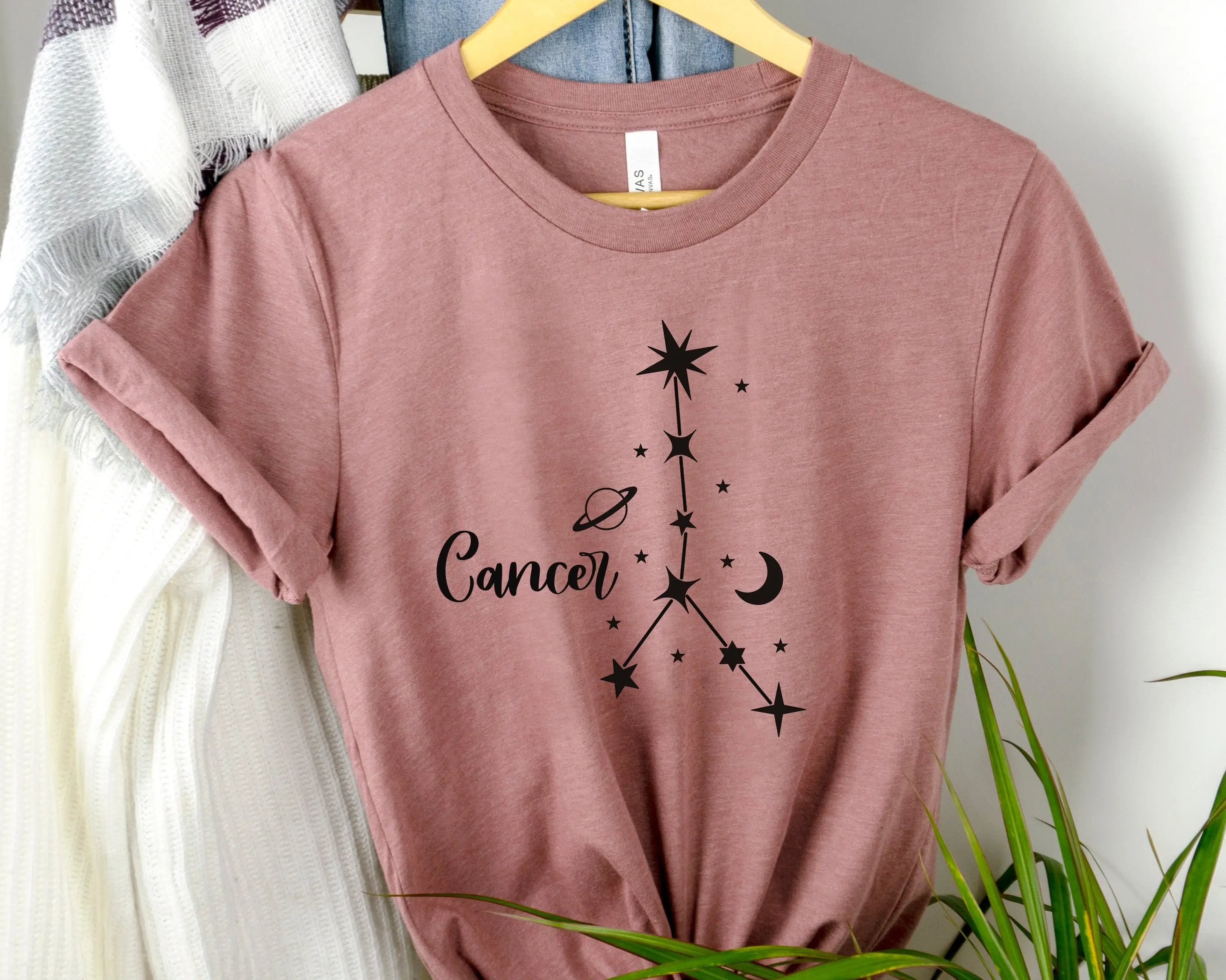 Cancer T Shirt Zodiac Astrology for Horoscopes Sign