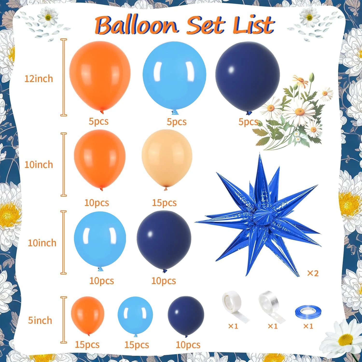 Zestaw balonów lateksowych w k – Orange Lighting Decor recenzja i cena