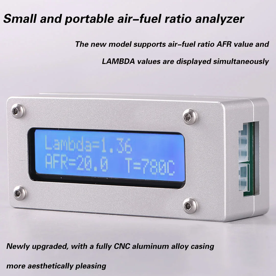 محلل نسبة وقود الهواء المحمول الصغير LSU4.9 لضبط مكربن المحرك المتوافق مع موديلات DLE60 DA70 DLE120 #1