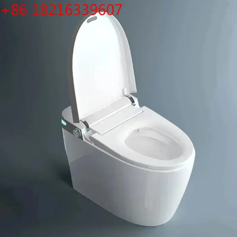 2026 Modern Ceramic Smart Toilet Automatic Motion Sensor Bidet Floor Standing Intelligent Bathroom Sanitary Ware Home Commode.