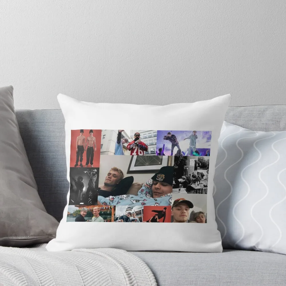 

Bars and melody collage Throw Pillow Pillows Aesthetic Anime pillow