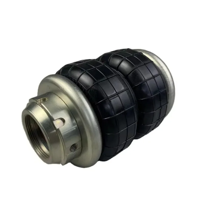 SN125150BC2-BCV (M50*1.5) 125mm Dia. Rear Air Suspension Airspring Double Convolute in Rubber M50*1.5