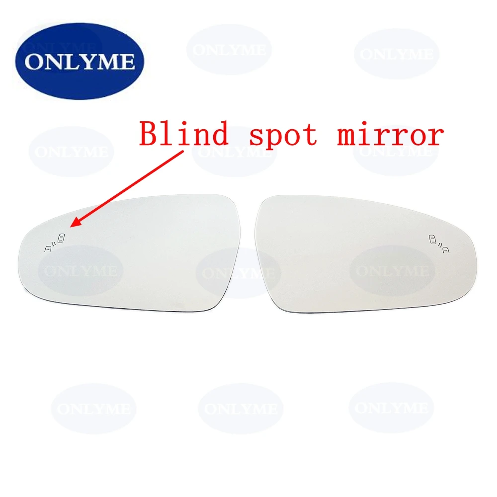 Led Warning Blind Spot Heated Convex Mirror Glass For Kia Ceed / Proceed / Xceed / Forte 2019 2020 2021 2022 2023 2024