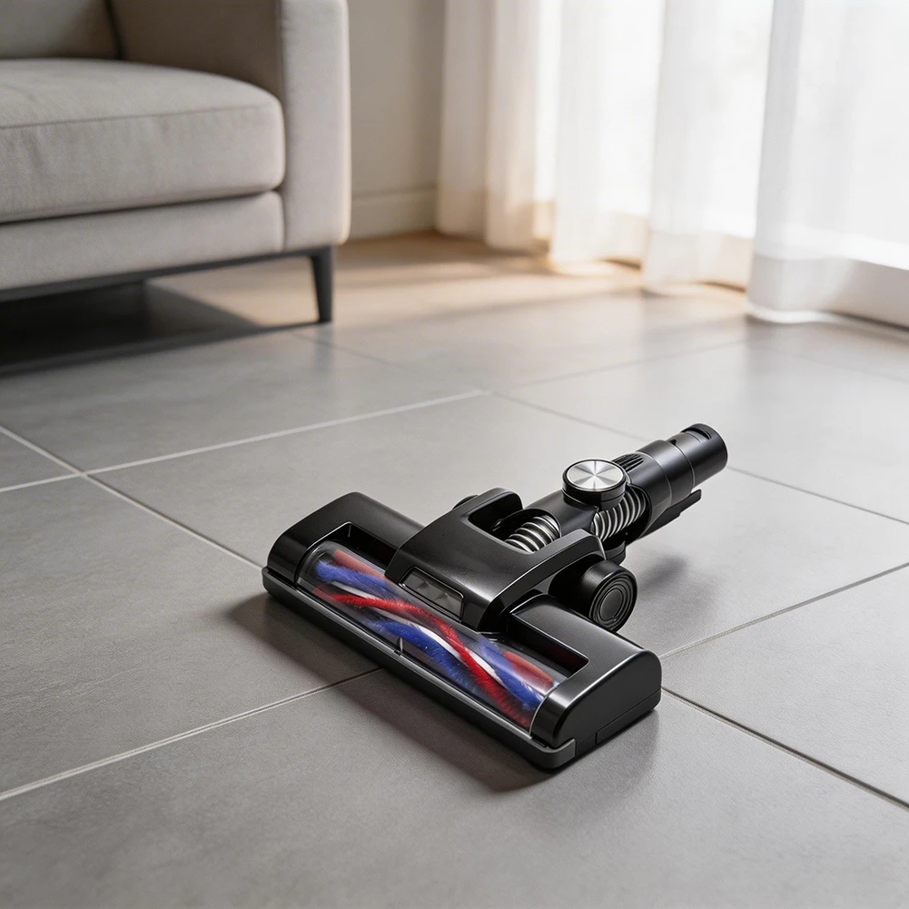 Motorized Brush Head for Vactidy For Blitz V8 Handheld Vacuum Cleaner Optimized for Hardwood and Carpet Surfaces
