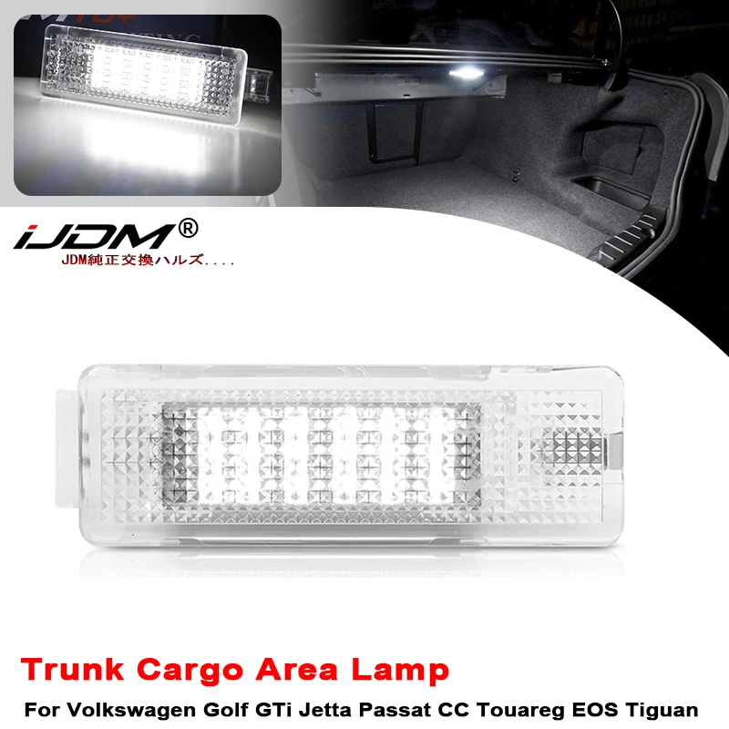 1pc LED Trunk Light Luggage Lamp for VW Passat B8 CC B6 B7 Variant Golf 5 6 7 7.5 R MK7 GTI GTD 5 6 Scirocco Jetta Tiguan 18SMD