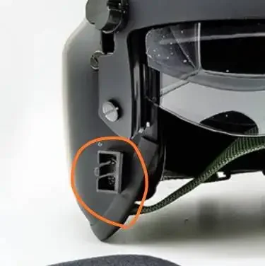 EVI HGU-56P casco táctico de aviación con máscara protectora