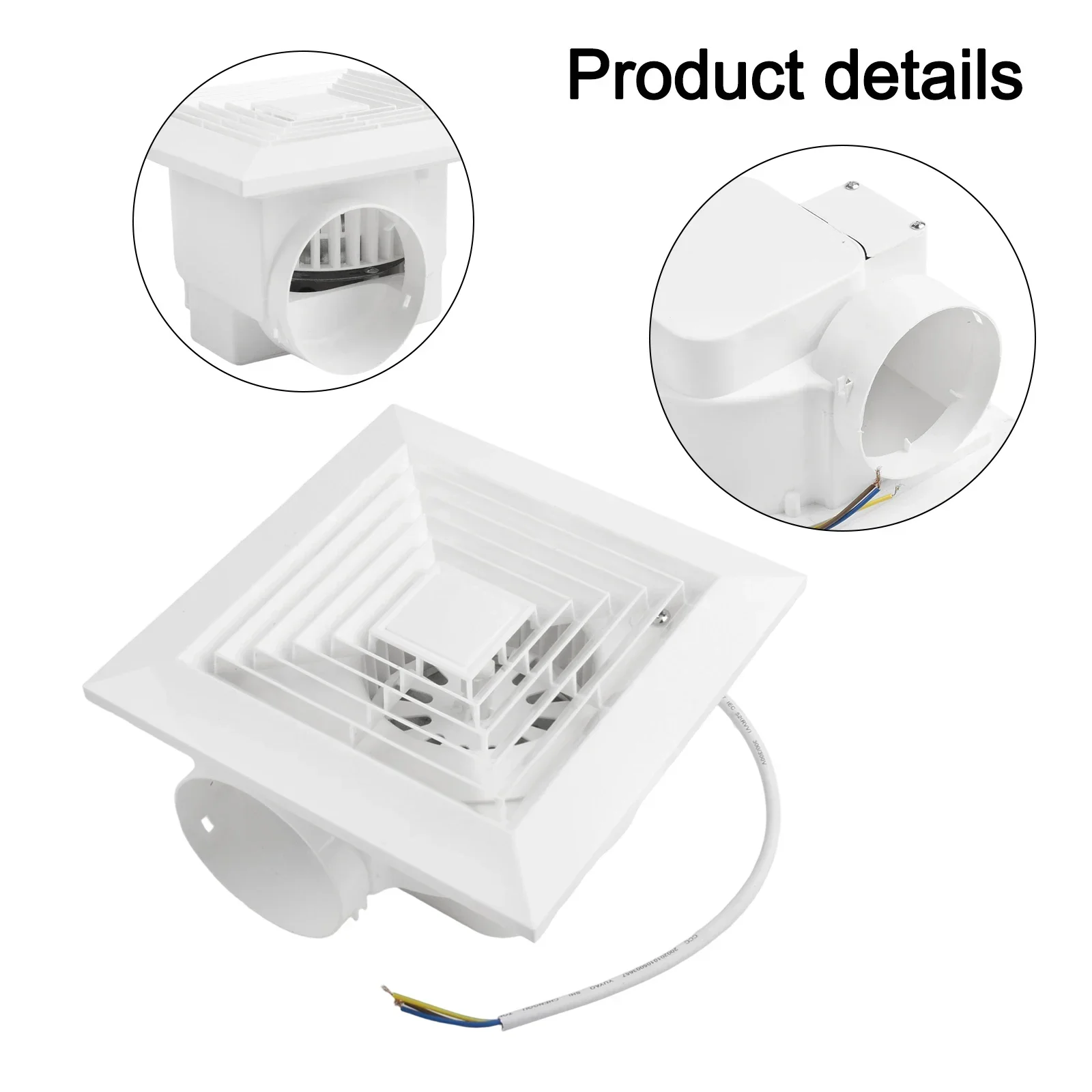 

Powerful Kitchen Ventilation Fan Energy Efficient Energy Efficient Ventilation Fan Integrated Design Space-saving Design