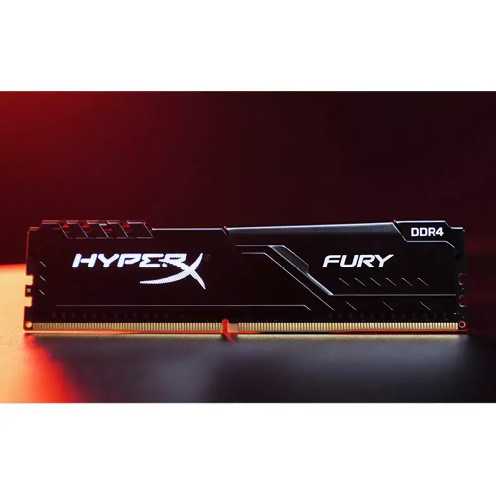 HyperX FURY KIT – mémoire de serveur d'ordinateur de bureau, modèle DDR4, capacité 8 go 16 go 32 go, fréquence d'horloge 2400/2666/3200/3600MHz, RAM, DIMM, double canal, PC4-25600/21300