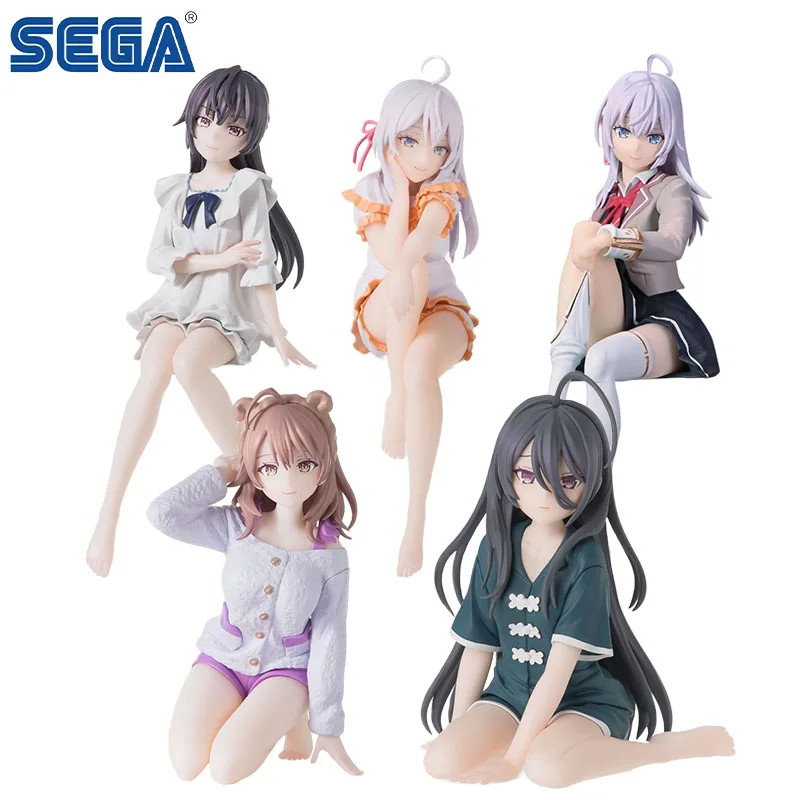 

SEGA подлинная премиум-фигурка Alya Sometimes Hides Her Feelings in Russian, аниме-фигурка Алиса, экшн-игрушки для детей, подарок, Коллекционная модель