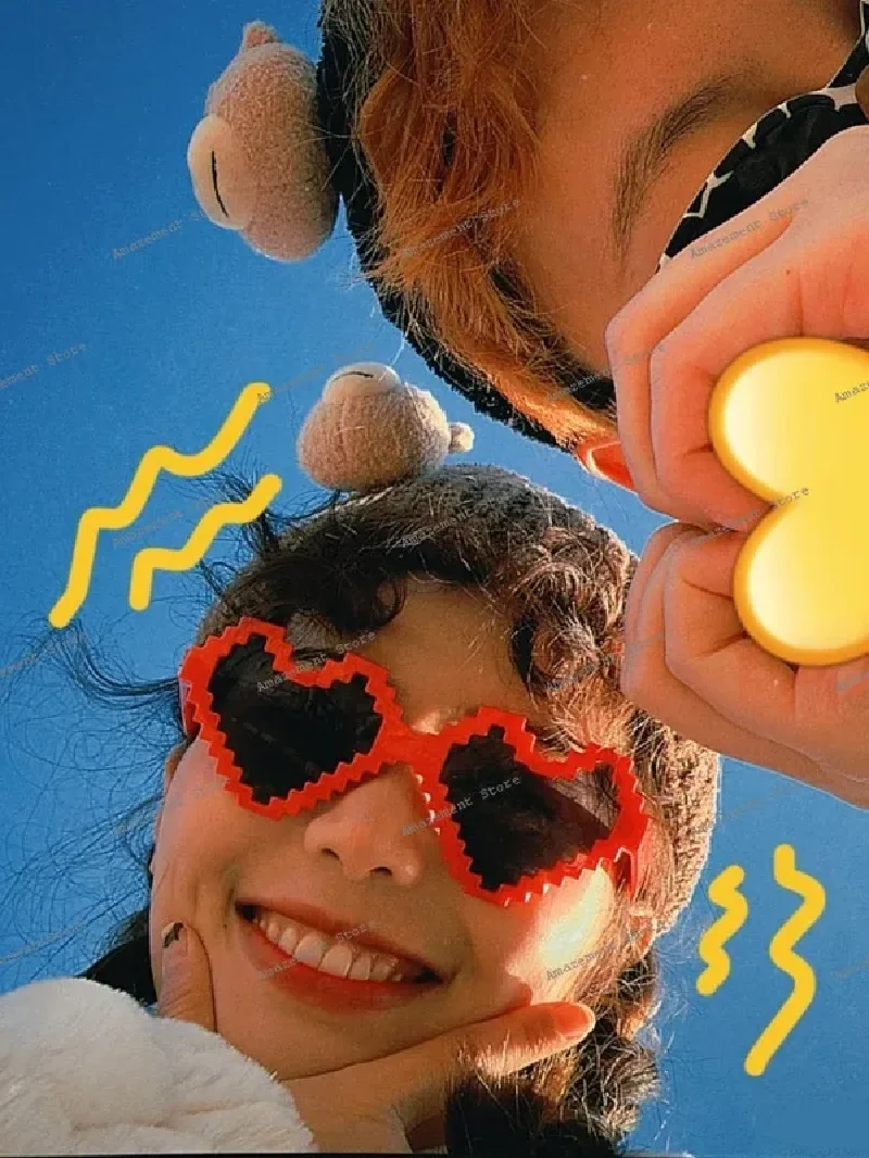 

birthday party funny glasses funny party masquerade party spring outing picnic men and women dress up supplies, 3