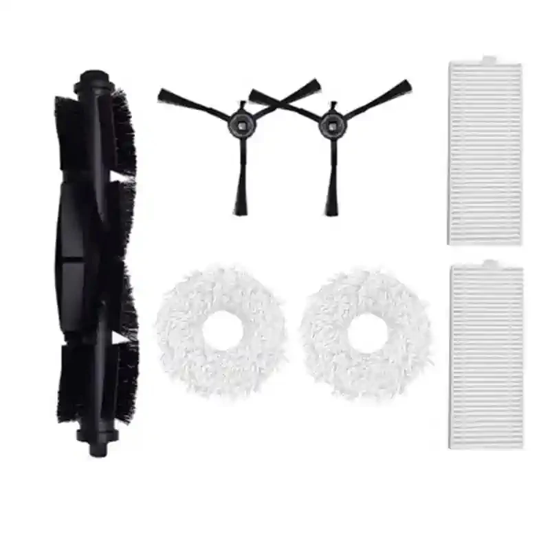 Cepillo principal, cepillo lateral, filtro HEPA y paño de mopa para robot aspirador R6Slim XU6500 XV1466 1461 - Repuestos para aspiradora