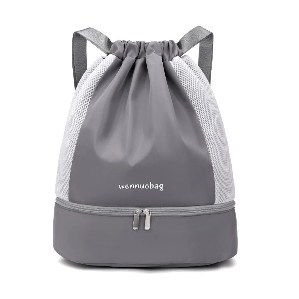 

Fashion Oxford Drawstring Backpack Casual Lightweight Fitness Bag Water-Resistant Large Capacity Travel Bag School