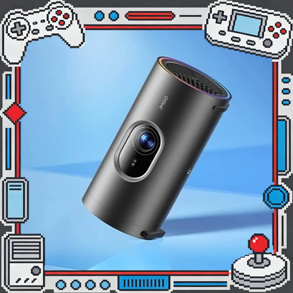 

Проектор JMGO P5X 1080P 124% REC.709, вес всего 0,73 кг, интеллектуальное предотвращение препятствий, для кемпинга и пикников.