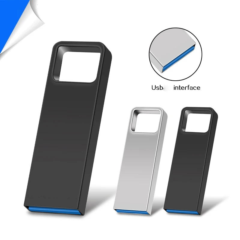 Mini Keychain U Stick USB 2.0 Flash Drive 8GB to 128GB Portable Memory Pendrive Gift Option