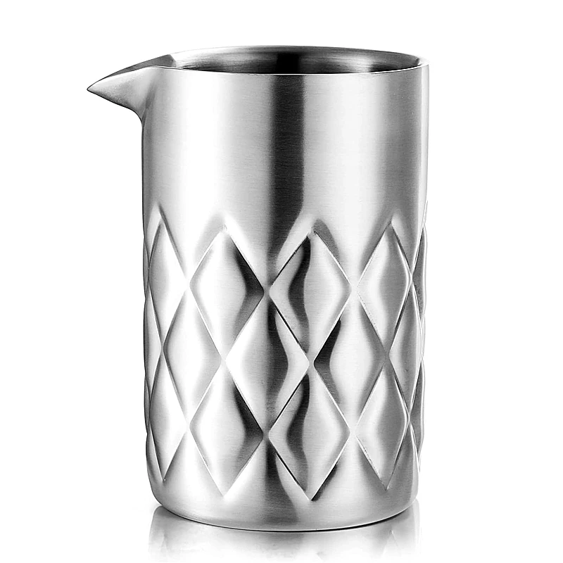 580ml Cocktail Mixing Glass Stirring Tin Double-walled And Vacuum Insulated For Temperature Consistency