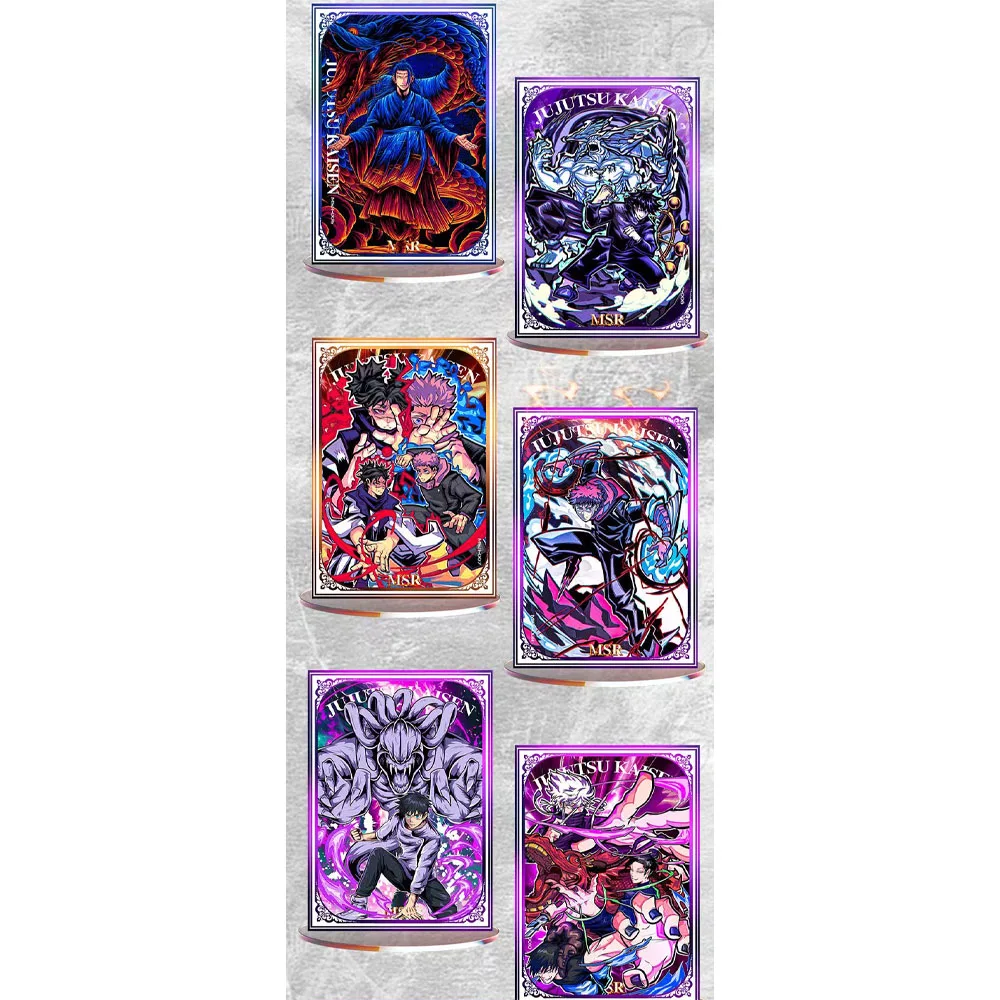 wholesale Dragon ball Naruto And One piece Jujutsu Kaisen co-branded collect card Children's hobby birthday gift card box