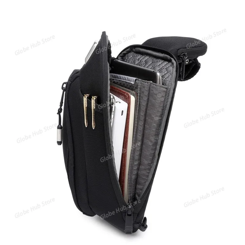 Men's Chest Bag Ballistic Nylon Esports Capsule Series Portable Travel Single Shoulder Crossbody Bag image 3