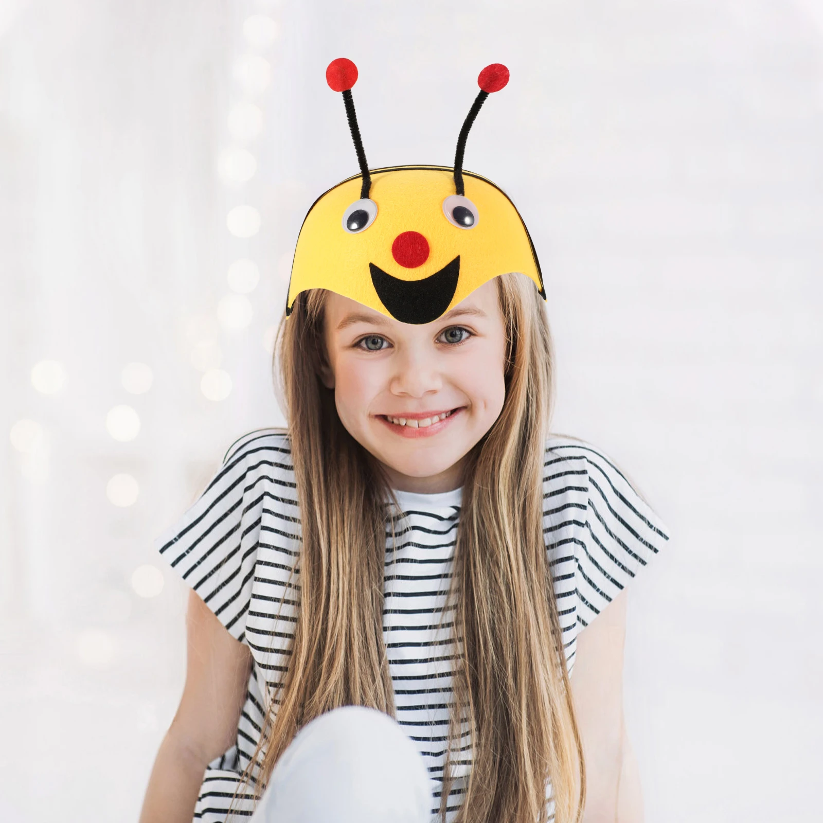 قبعة حيوانات صغيرة لأداء القبعات زي الملحقات الكرتون ورأى القماش كرنفال الحيوانات غطاء الرأس #6