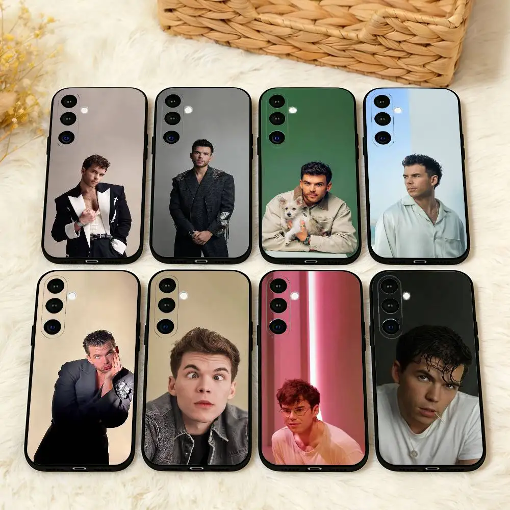 

Actor L-Luke Newton Phone Case For Samsung A73,72,71,53,52,51,22,91,80, Soft Black Cover