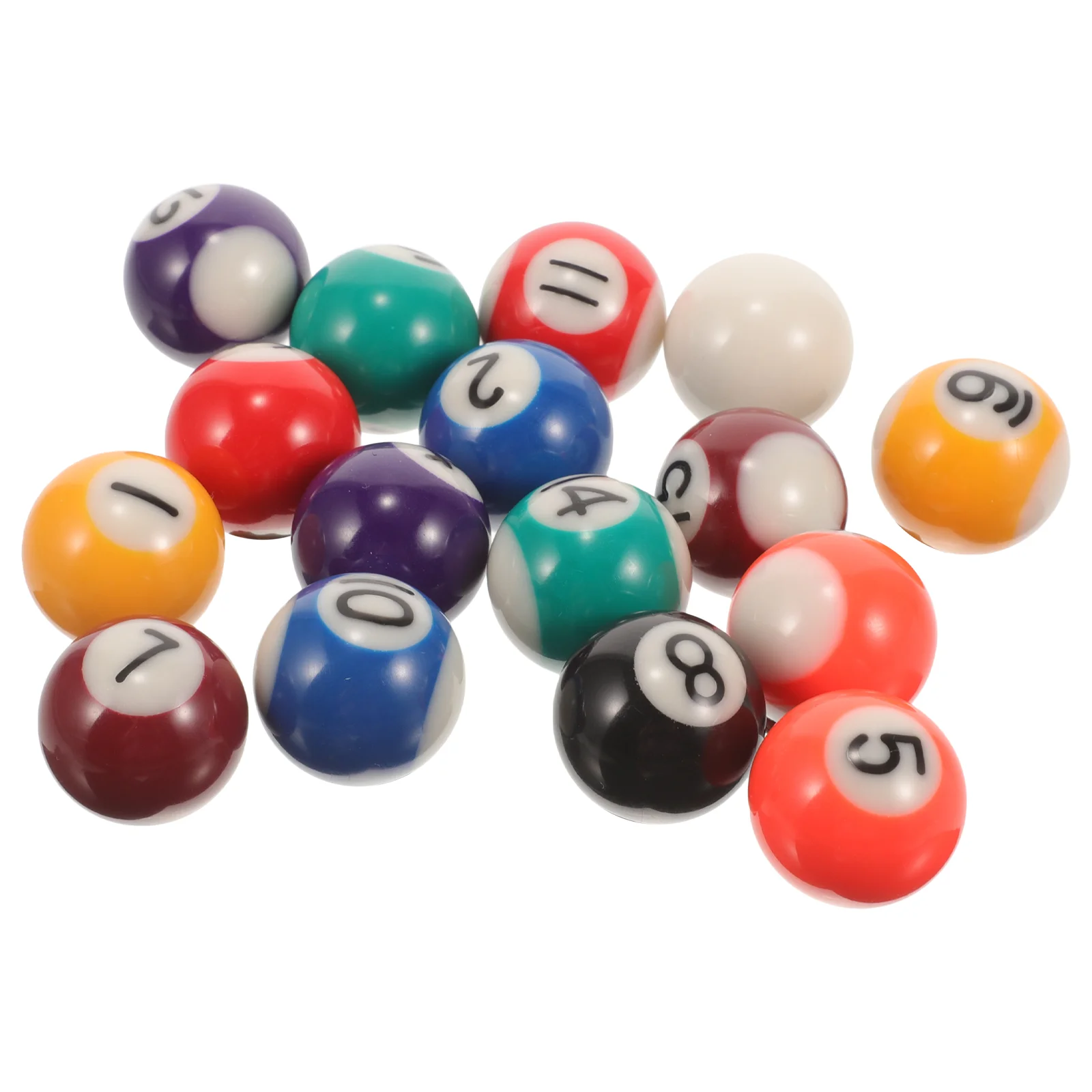

Pool Cue Ball Children's Billiards Set Mini Toys Balls for Training Tools Sticks