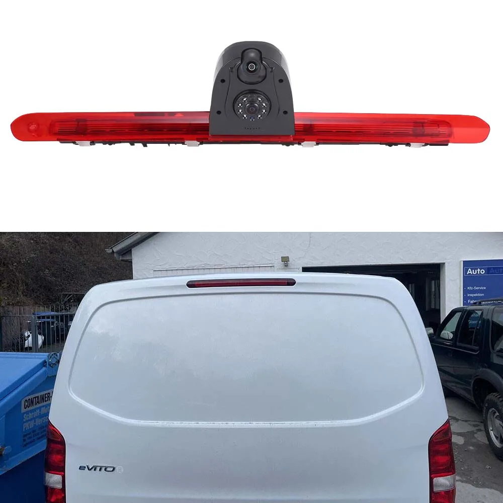 Câmera de visão traseira dupla para Mercedes Benz Vito /Tourer / Mixto / Painel /V-Klasse Rise Edition/V260L Van Kasten 3.Bremslicht