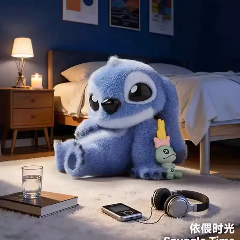 

In Stock Stitch Stay With You Series Fluffy Blind Box Figures Collectible Desktop Decor Cute Figure For Kids And Anime Fans