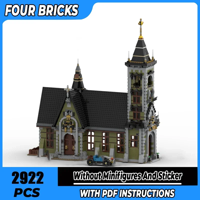Moc Building Blocks Blessed House Technology Modular Bricks Model  Gifts Christmas Toys DIY Sets Assembly