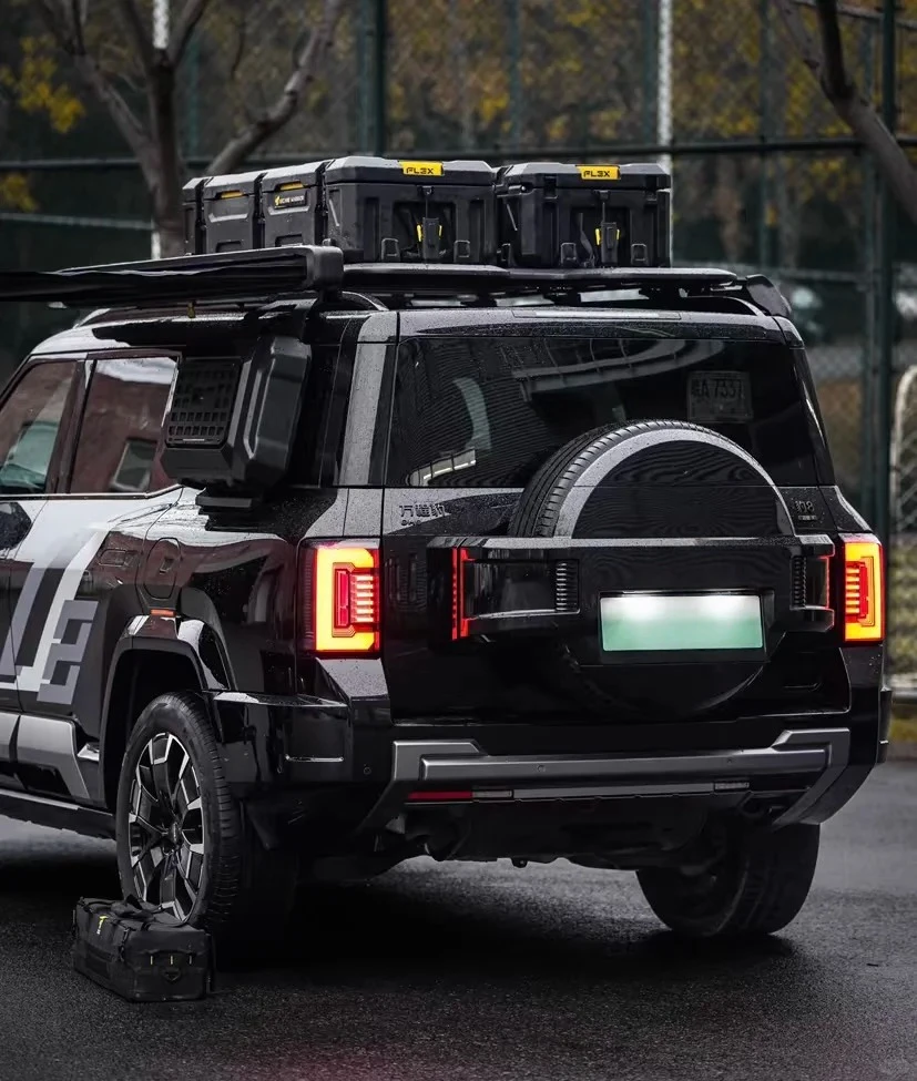 

For Tank 300/400/500 90L Outdoor Expansion Roof Equipment Box Quick-Release Luggage-Explosion-Proof ABS Off-Road Rebuilt Sports