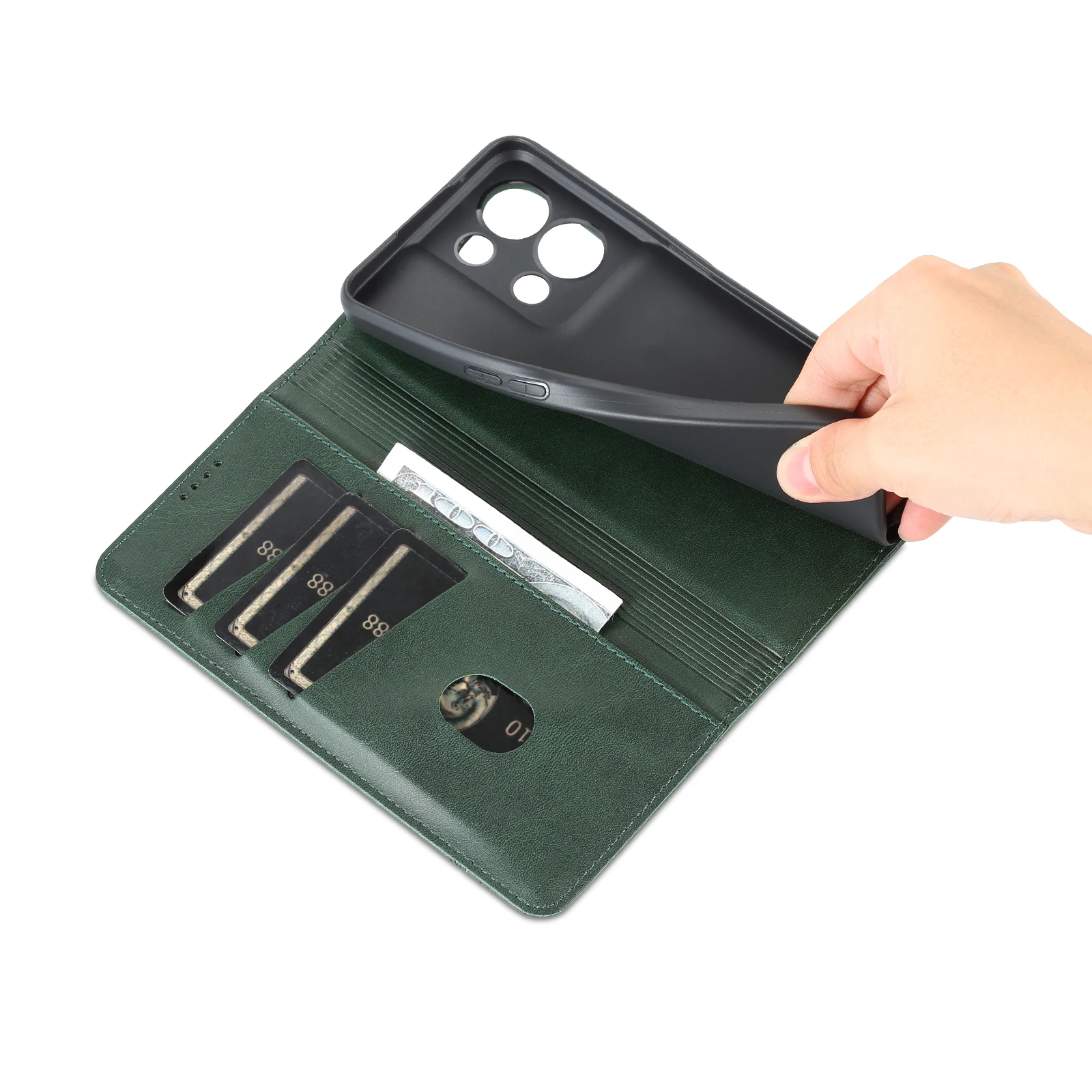 محفظة جلدية فليب جراب هاتف ل ممن لهم رينو 8Pro 8 لايت 7SE 7Pro 6Pro 5K 5Pro 5 لايت 4Pro 4SE 3Pro 7Z 6Z 5Z 4Z 5G غطاء وقائي