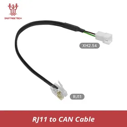 BIGTREETECH RJ11 to Can Cables for Octopus V1.1 Octopus Pro F446 F429 150MM XH2.54-2P 3D Printer Accessories