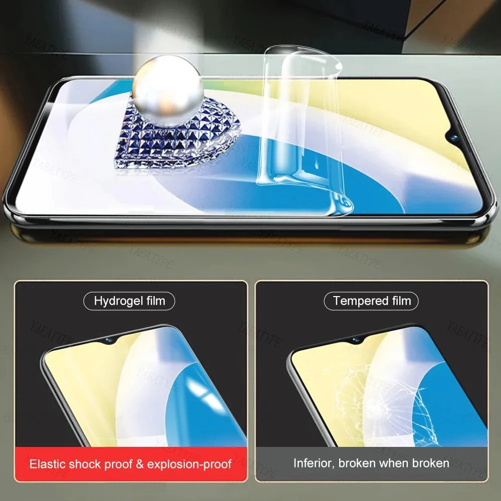 3Pcs Hydrogel Film For vivo V20 V21 V21E Y21 Y31 Y51 Y52 Y70 Y72 Y73 SE Pro 5G Screen Protector